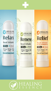Nasal Inhaler Bundle – 3 Pack – Renew, Relax, Relief (Save 23%)