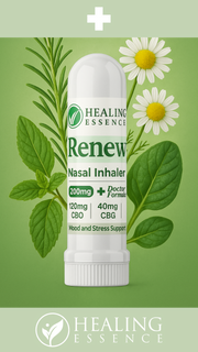 Renew Nasal Inhaler – 200mg – Sweet Orange, Ginger, Rosemary, Spearmint, Sweet Basil – 2ml