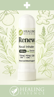Renew Nasal Inhaler – 200mg – Sweet Orange, Ginger, Rosemary, Spearmint, Sweet Basil – 2ml