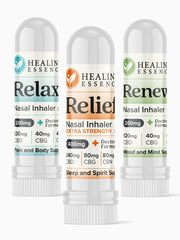 Nasal Inhaler Bundle – 3 Pack – Renew, Relax, Relief (Save 23%)