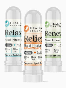 Nasal Inhaler Bundle – 3 Pack – Renew, Relax, Relief (Save 23%)