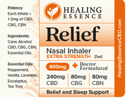 Nasal Inhaler Bundle – 3 Pack – Renew, Relax, Relief (Save 23%)