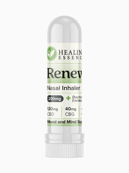 Renew Nasal Inhaler – 200mg – Sweet Orange, Ginger, Rosemary, Spearmint, Sweet Basil – 2ml