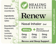 Nasal Inhaler Bundle – 3 Pack – Renew, Relax, Relief (Save 23%)