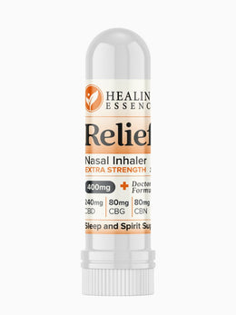 Relief Nasal Inhaler – Extra Strength 400mg – Lavendar, Chamomile, Valerian, Jasmine, Madarin Petitgrain – 2ml