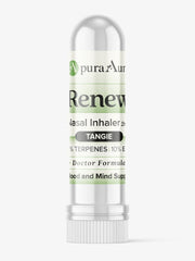 Renew Nasal Inhaler — Jack Herer Terpenes – Sweet Orange, Ginger, Rosemary, Spearmint, Sweet Basil – 2ml