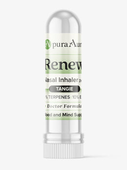 Renew Nasal Inhaler — Jack Herer Terpenes – Sweet Orange, Ginger, Rosemary, Spearmint, Sweet Basil – 2ml